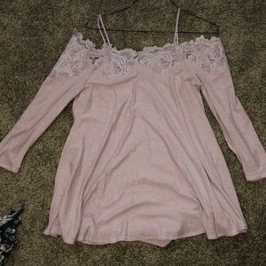 Anthropologie Off the Shoulder Top